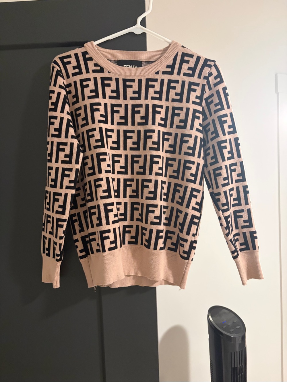 Fendi Logo Knit Sweater